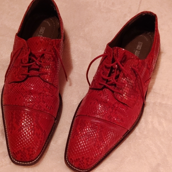 Stacy Adams Lace up Genuine Leather Shoes - Picture 2 of 6